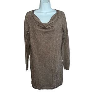 Michael Kors Sparkle Sweater Dress Tunic Top Women’s Medium